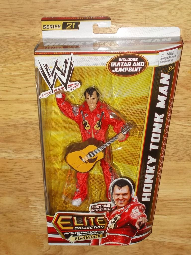 Honky Tonk Man WWE Mattel Elite Series 21 Action Figure (SUPER RARE) FREE SHIPPING