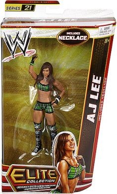 AJ Lee WWE Elite Series 21 (Super Hot) Mattel FREE SHIPPING